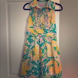 Lilly Pulitzer Essie Pink Lilet dress size 4